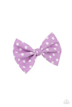 Load image into Gallery viewer, Polka Dot Delight - Purple hair accessories
