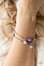 Load image into Gallery viewer, Terrazzo Territory - Purple bracelet
