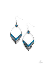 Load image into Gallery viewer, Indigenous Intentions - Blue earrings
