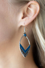 Load image into Gallery viewer, Indigenous Intentions - Blue earrings
