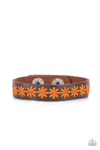 Load image into Gallery viewer, Wildflower Wayfarer - Orange bracelet

