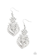 Load image into Gallery viewer, Royal Hustle - White earrings August LOP
