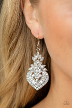 Load image into Gallery viewer, Royal Hustle - White earrings August LOP
