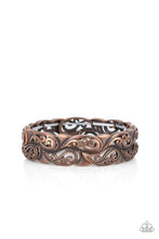 Load image into Gallery viewer, Paisley Portico - Copper bracelet
