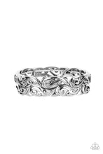 Load image into Gallery viewer, Paisley Portico - Silver bracelet
