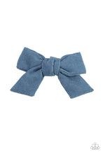 Load image into Gallery viewer, Corduroy Cowgirl - Blue hair accessories
