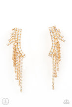 Load image into Gallery viewer, Thunderstruck Sparkle - Gold earrings
