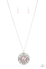 Load image into Gallery viewer, Celestial Compass - Pink necklace
