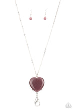 Load image into Gallery viewer, Warmhearted Glow - Purple necklace
