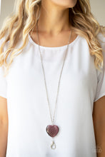 Load image into Gallery viewer, Warmhearted Glow - Purple necklace
