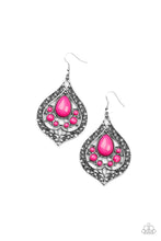 Load image into Gallery viewer, New Delhi Nouveau - Pink earrings
