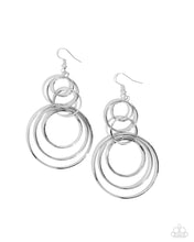 Load image into Gallery viewer, Disorienting Demure - Silver earrings

