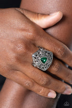Load image into Gallery viewer, Charismatic Couture - Green ring
