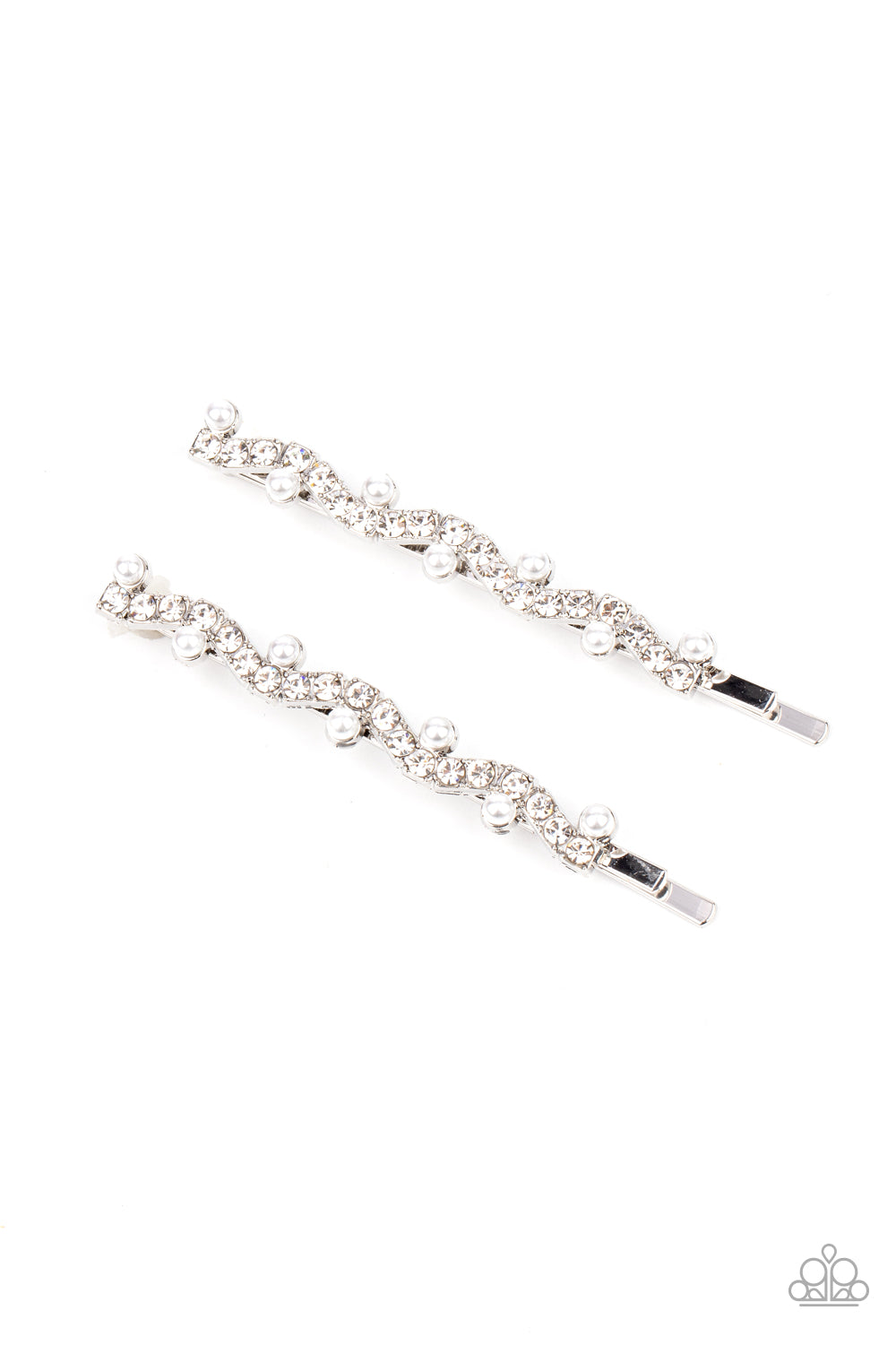 Ballroom Banquet - White hair accessories