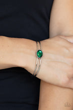 Load image into Gallery viewer, Magnificently Mesmerized - Green bracelet
