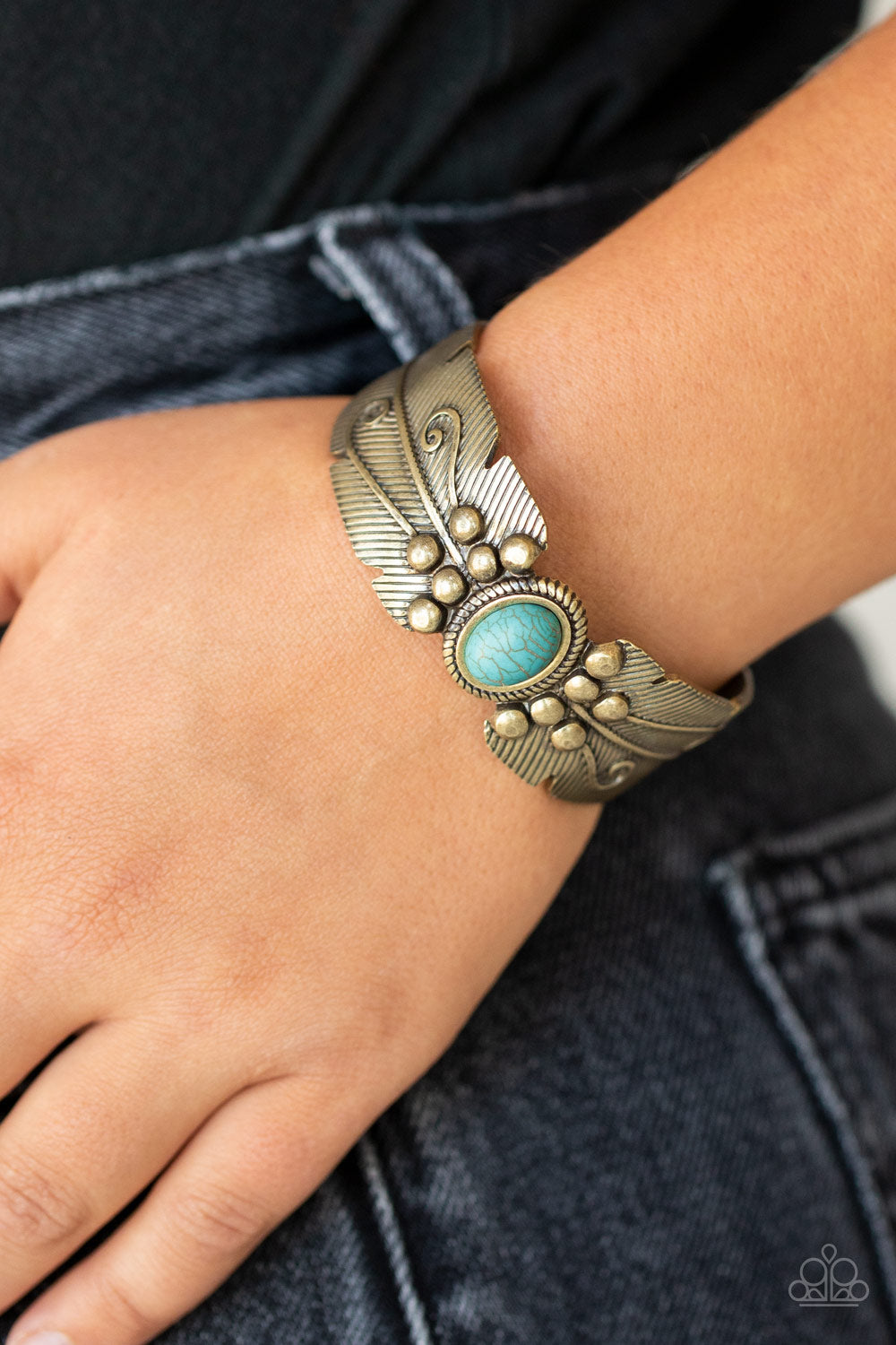 Desert Haven - Brass bracelet