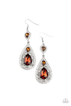 Load image into Gallery viewer, Posh Pageantry - Brown earrings
