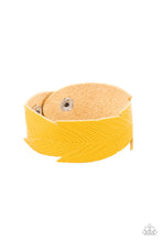 Load image into Gallery viewer, Whimsically Winging It - Yellow bracelet
