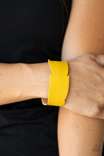Load image into Gallery viewer, Whimsically Winging It - Yellow bracelet
