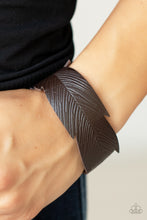 Load image into Gallery viewer, Whimsically Winging It - Brown bracelet
