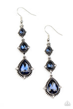 Load image into Gallery viewer, Prague Princess - Blue earrings
