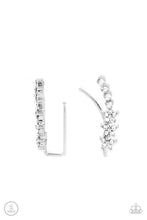 Load image into Gallery viewer, Flowery Finale - White earrings
