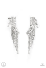 Load image into Gallery viewer, Thunderstruck Sparkle - White earrings
