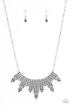 Load image into Gallery viewer, Skyscraping Sparkle - Silver necklace
