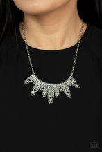 Load image into Gallery viewer, Skyscraping Sparkle - Silver necklace
