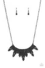 Load image into Gallery viewer, Skyscraping Sparkle - Black necklace
