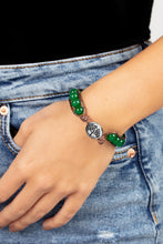 Load image into Gallery viewer, Seasonal Bounty - Green bracelet
