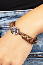 Load image into Gallery viewer, Seasonal Bounty - Brown bracelet
