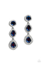 Load image into Gallery viewer, Prove Your ROYALTY - Blue earrings
