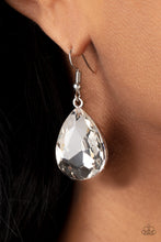 Load image into Gallery viewer, My Castle is Your Castle - White earrings
