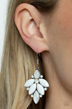 Load image into Gallery viewer, Fantasy Flair - White earrings
