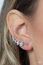 Load image into Gallery viewer, Its Just a Phase - Silver earrings
