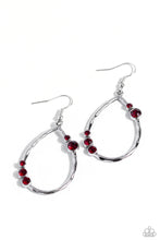 Load image into Gallery viewer, Shop Till You DROPLET - Red earrings
