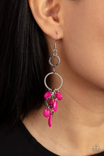 Load image into Gallery viewer, Sandcastle Sunset - Pink earrings
