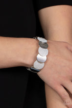 Load image into Gallery viewer, Demurely Disco - Silver bracelet
