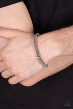 Load image into Gallery viewer, Setting The Pace - Silver bracelet

