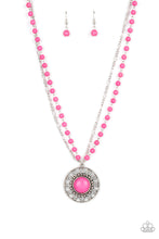 Load image into Gallery viewer, Sahara Suburb - Pink necklace
