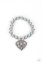 Load image into Gallery viewer, Cutely Crushing - Silver bracelet
