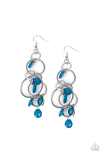 Load image into Gallery viewer, Dizzyingly Dreamy - Blue earrings
