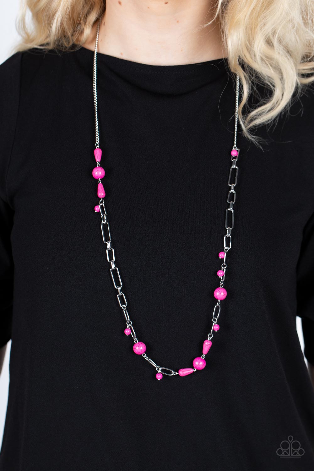 Desert Journey - Pink necklace