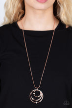 Load image into Gallery viewer, Ecliptic Elegance - Copper necklace

