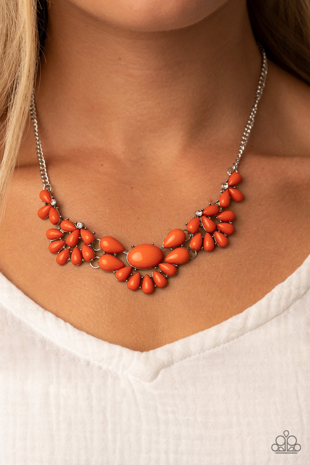 Secret GARDENISTA - Orange necklace