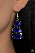 Load image into Gallery viewer, Gem Galaxy - Blue earrings
