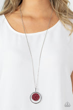 Load image into Gallery viewer, There She GLOWS! - Red necklace
