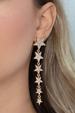 Load image into Gallery viewer, Americana Attitude - Gold earrings
