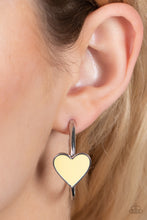 Load image into Gallery viewer, Kiss Up - Yellow earrings

